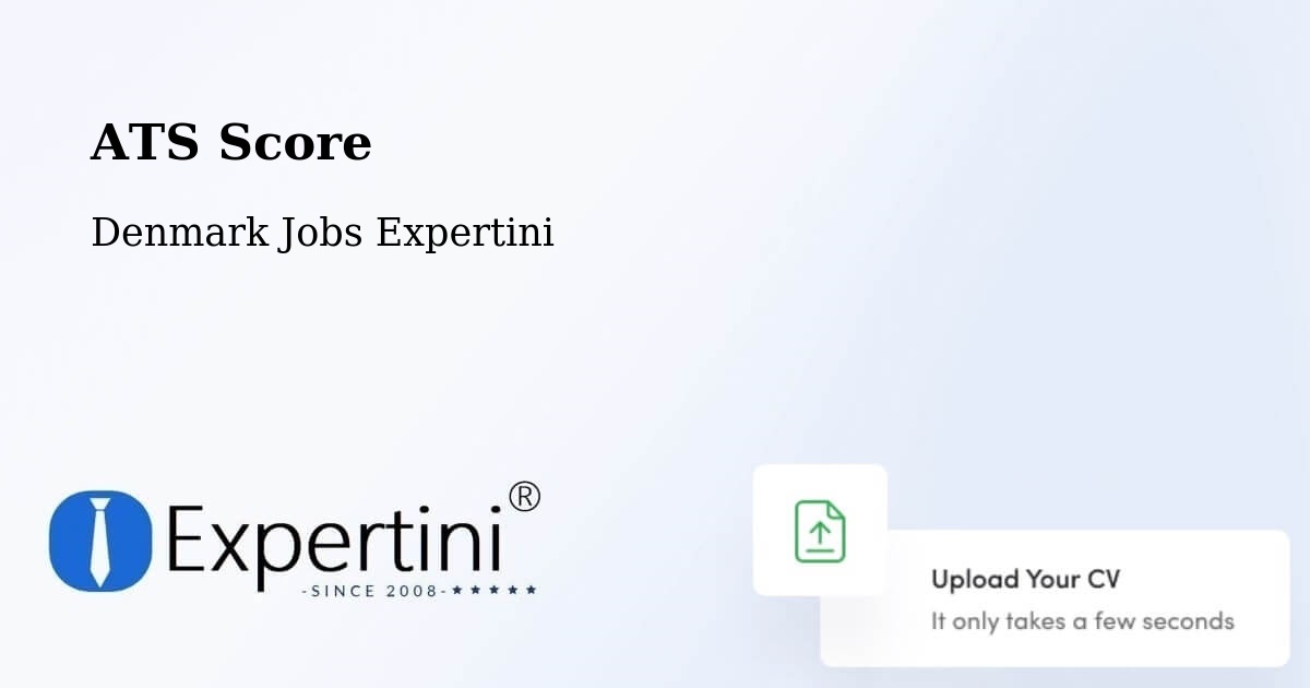 Resume ATS Score & Job Description Match Tool – Holstebro - Denmark Jobs Expertini